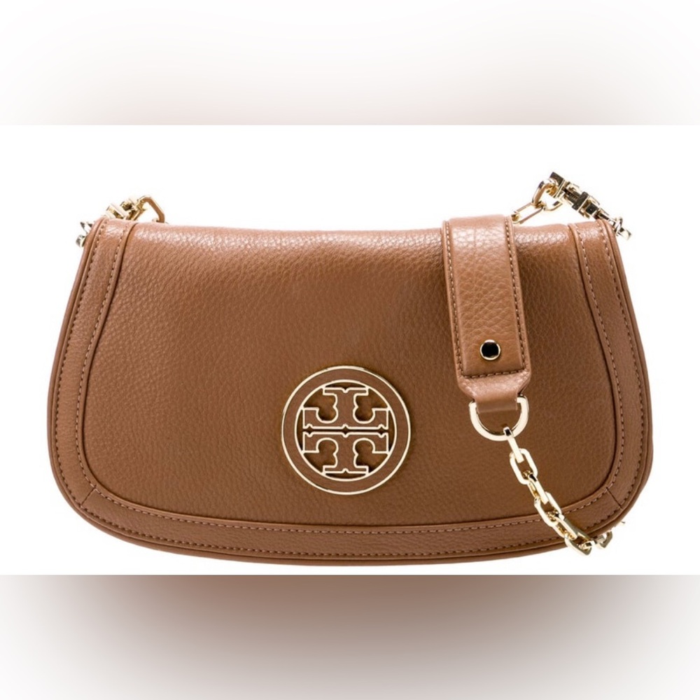 Authentic Tory Burch caramel bag.